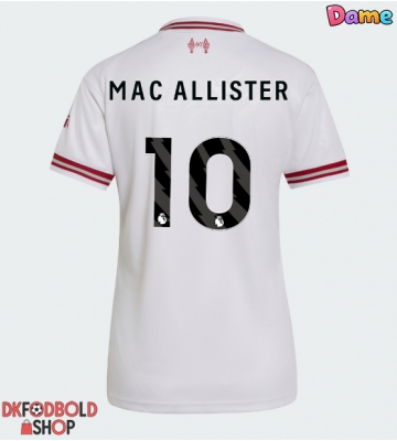 Liverpool Alexis Mac Allister #10 Udebanetrøje Dame 2026-27 Kort ærmer Liverpool Alexis Mac Allister #10 Udebanetrøje Dame 2026-27 Kort ærmer